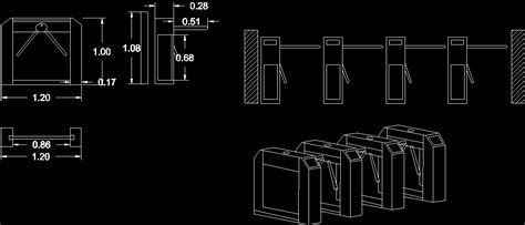 Tourniquet Isometrics DWG Elevation for AutoCAD • .